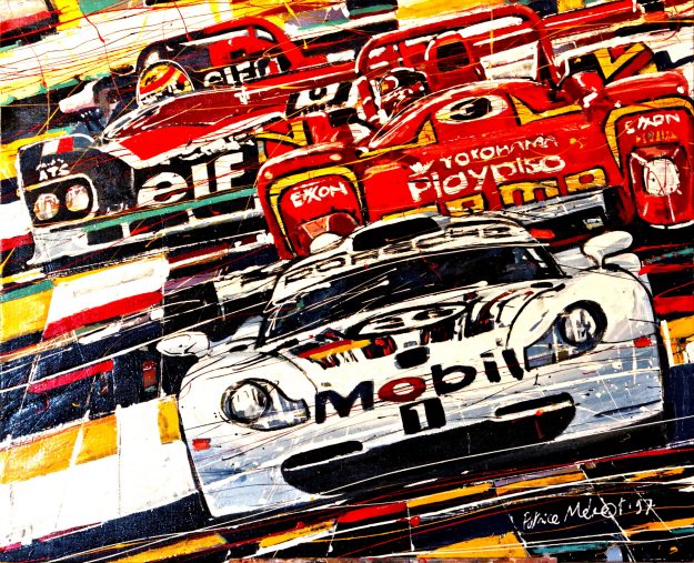 24 Heures du Mans – 100 x 81 cm – 1997